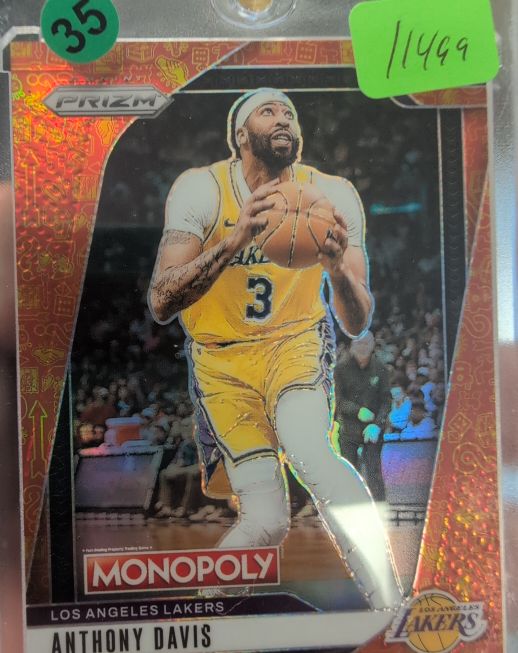 2024-25 Panini Prizm Monopoly #44 Anthony Davis — front