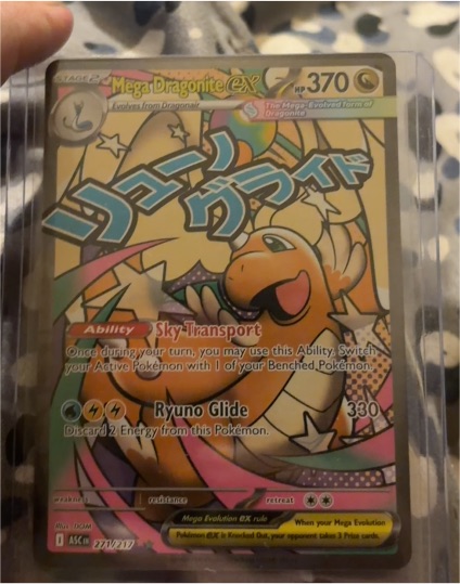 2023 Pokémon Ascended Heroes #271 Mega Dragonite EX — front