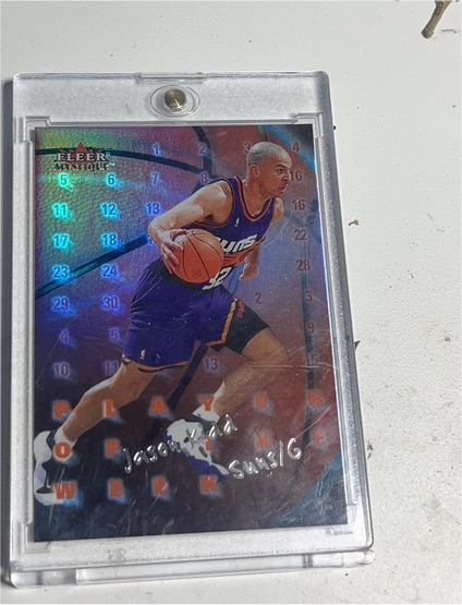 2000 Fleer Mystique Player of the Week #7 Jason Kidd — front