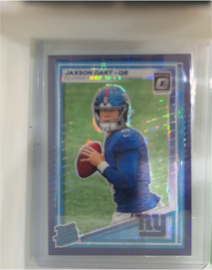2025 Donruss Optic #273 Jaxson Dart Rated Rookie — front