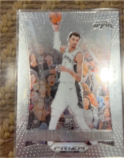 2023-24 Panini Prizm Deca #116 Victor Wembanyama RC San Antonio Spurs Rookie — front