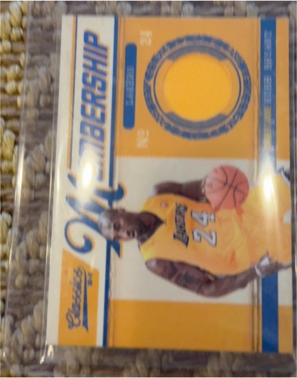 2011 Panini Classics Membership #06 Kobe Bryant — front