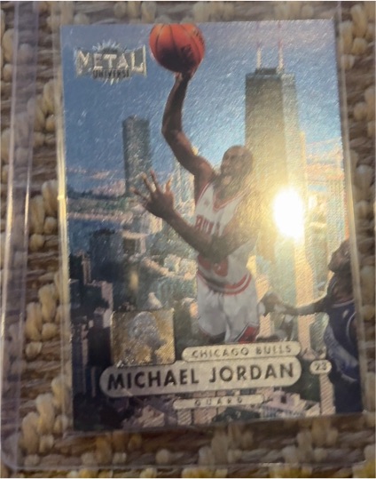 1997-98 SkyBox Metal Universe #23 Michael Jordan — front