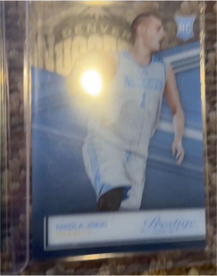 2015-16 Panini Prestige Acetate Rookies #16 Nikola Jokić — front