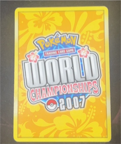 2007 Pokemon World Championships Promo Insert — front