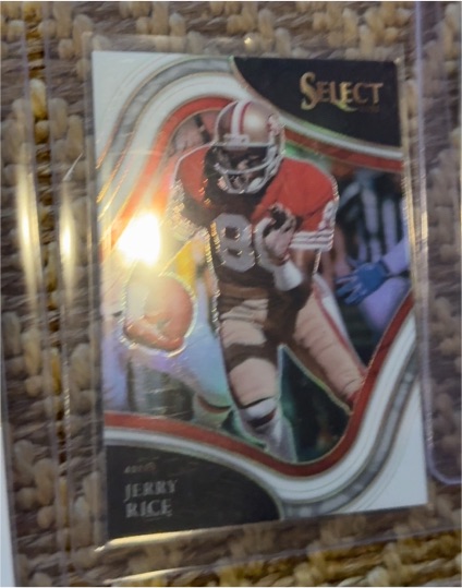 2022 Panini Select Draft Picks #148 Jerry Rice — front