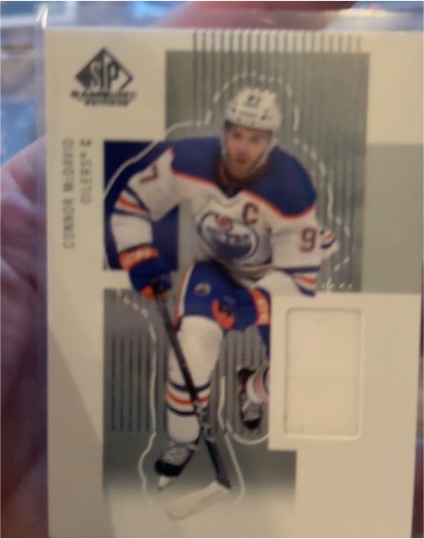 2022-23 Upper Deck SP Game Used Retro Renovations #RR-CM Connor McDavid — front