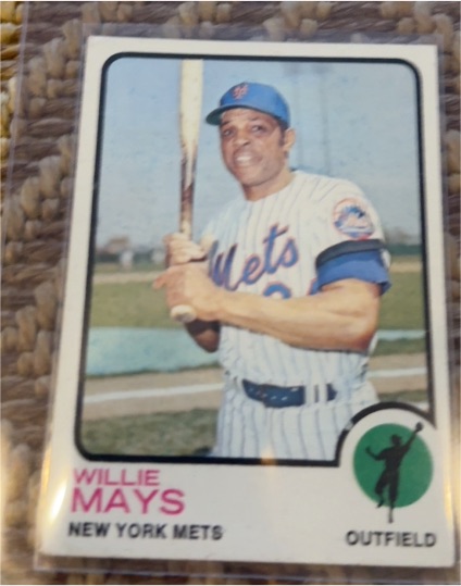 1973 Topps #305 Willie Mays New York Mets — front