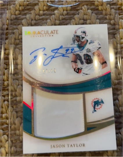 2022 Panini Immaculate #Jason Taylor — front