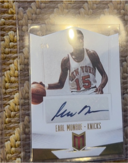 2012-13 Panini Momentum #38 Earl Monroe — front