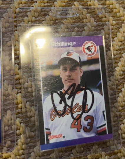 1989 Donruss #635 Curt Schilling — front