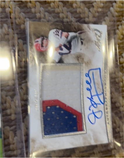 2023 Panini National Treasures #EP-JD Jaxson Dart — front