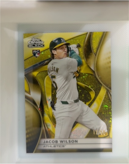 2025 Topps Chrome Black #62 Jacob Wilson — front