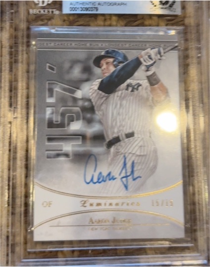 2024 Topps Luminaries Home Run Kings #HRK-AJ Aaron Judge — front