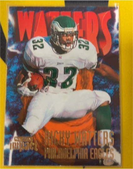 1997 Skybox Impact #14 Ricky Watters — front