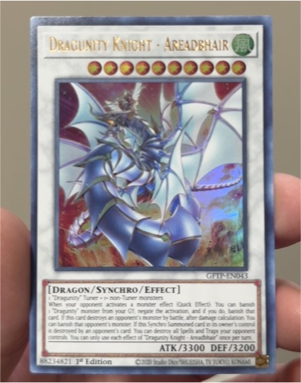 2020 Yu-Gi-Oh! GFTP-EN043 Dragunity Knight - Areadbhair — front