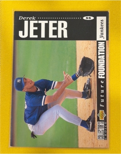 1994 Upper Deck Collector's Choice #644 Derek Jeter Future Foundation Rookie Card — front