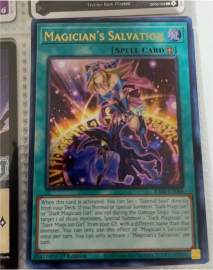 2021 Yu-Gi-Oh! MP21-EN256 Magician's Salvation — front