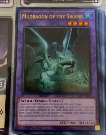 Yu-Gi-Oh! RA01-EN028 Mudragon of the Swamp — front