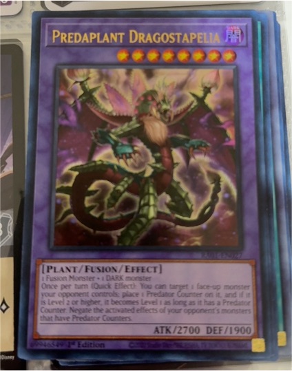 Yu-Gi-Oh! RA01-EN027 Predaplant Dragostapelia — front