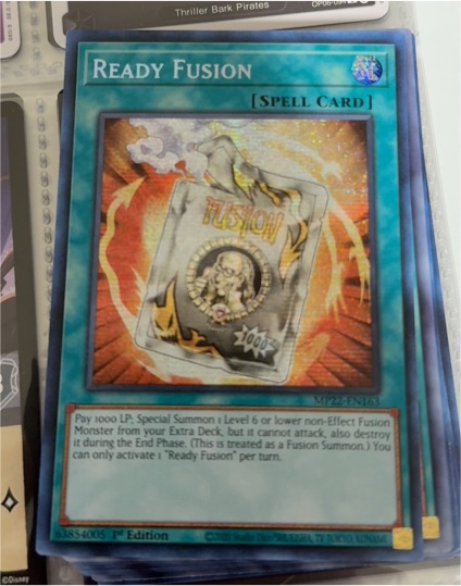 2022 Yu-Gi-Oh! MP22-EN163 Ready Fusion — front