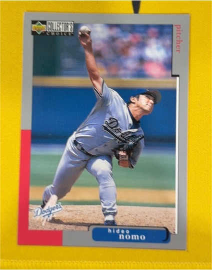 1998 Upper Deck Collector's Choice #400 Hideo Nomo — front