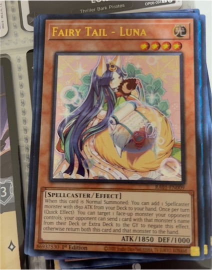 Yu-Gi-Oh! RA01-EN009 Fairy Tail - Luna — front