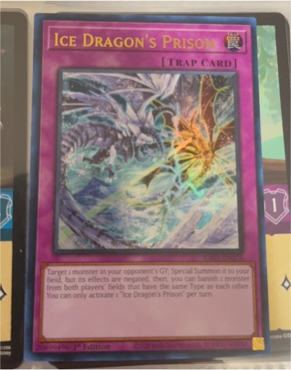 2020 Yu-Gi-Oh! RA01-EN078 Ice Dragon's Prison — front