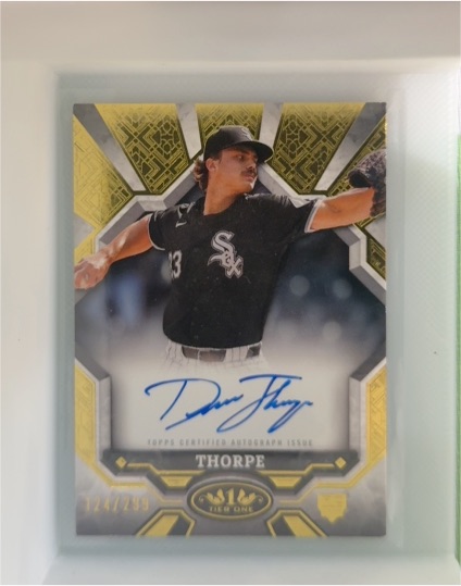 2025 Topps Tier One #BOA-DT Drew Thorpe — front