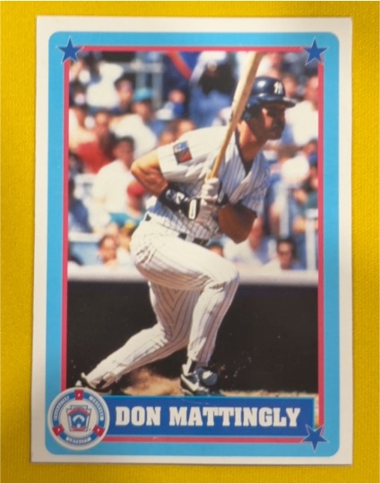1994 US Department Of Transportation Don Mattingly — front