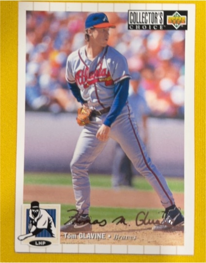 1994 Upper Deck Collector's Choice #430 Tom Glavine — front