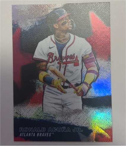 2026 Topps Series 1 Stars of MLB #SMLB-15 Ronald Acuña Jr. — front