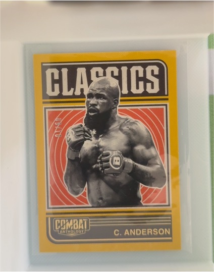 2025 Panini Combat Anthology Classics #24 Corey Anderson — front
