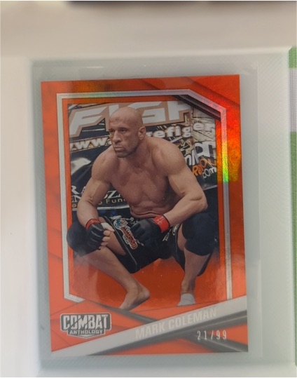 2025 Panini Combat Anthology #21 Mark Coleman — front