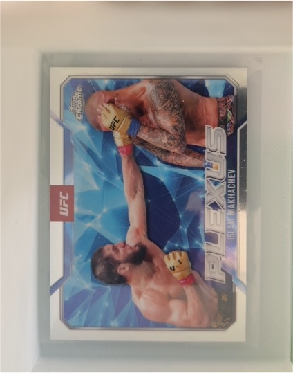 2025 Topps Chrome UFC Plexus #PLX-11 Islam Makhachev — front