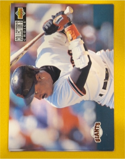1994 Upper Deck Collector's Choice #338 Barry Bonds — front