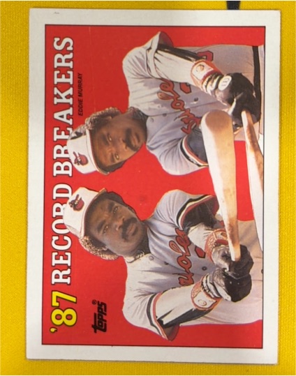 1988 Topps #4b Eddie Murray — front