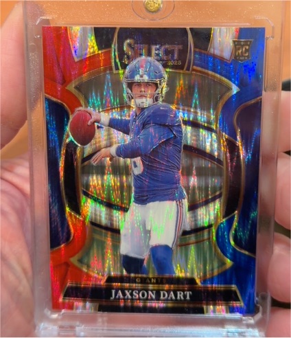 2025 Panini Select #93 Jaxson Dart — front