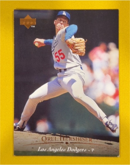 1995 Upper Deck #74 Orel Hershiser — front