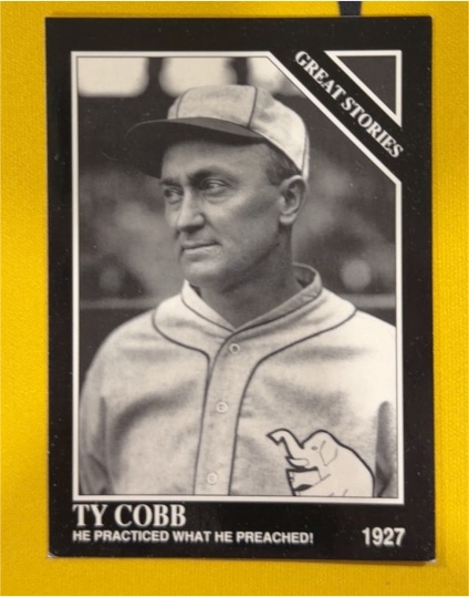 1992 The Sporting News Conlon Collection #425 Ty Cobb — front