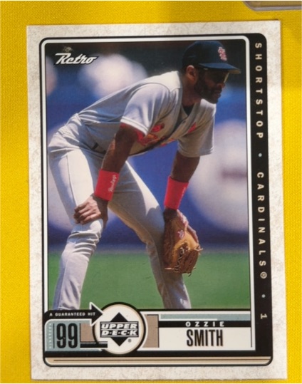 1999 Upper Deck Retro #95 Ozzie Smith — front