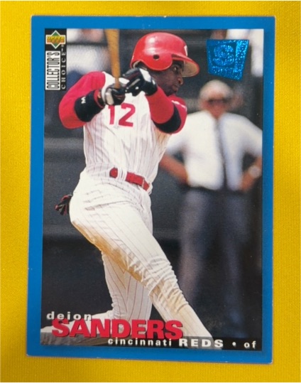 1995 Upper Deck Collector's Choice SE #199 Deion Sanders — front