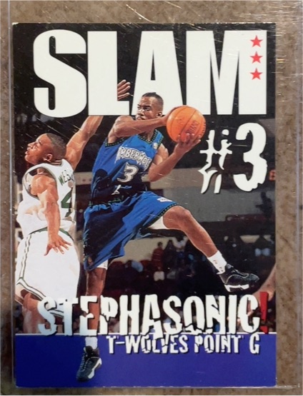 1996-97 Skybox Slam #321 Stephon Marbury — front