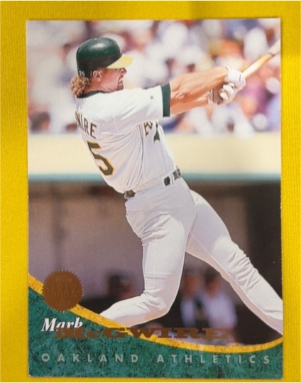 1994 Leaf #391 Mark McGwire — front