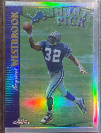 1997 Topps Chrome #146 Bryant Westbrook — front