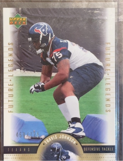 2005 Upper Deck Legends #145 Travis Johnson — front
