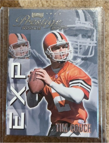1999 Playoff Prestige EXP #EX40 Tim Couch — front