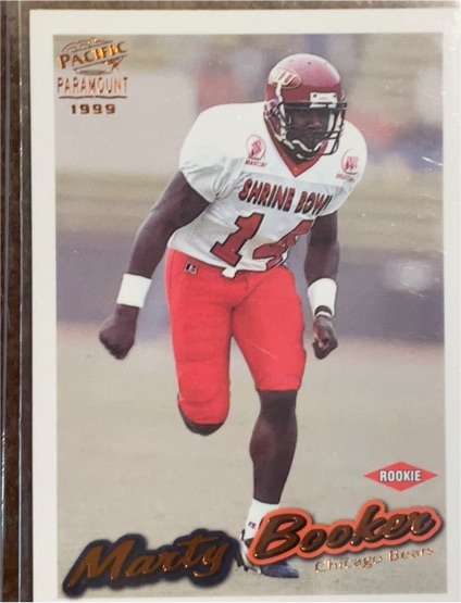 1999 Pacific Paramount #44 Marty Booker — front