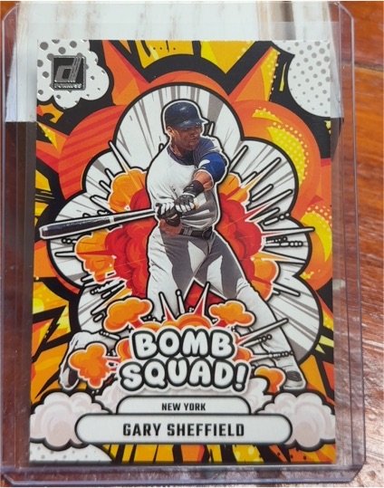 2025 Panini Donruss #10 Gary Sheffield Bomb Squad — front