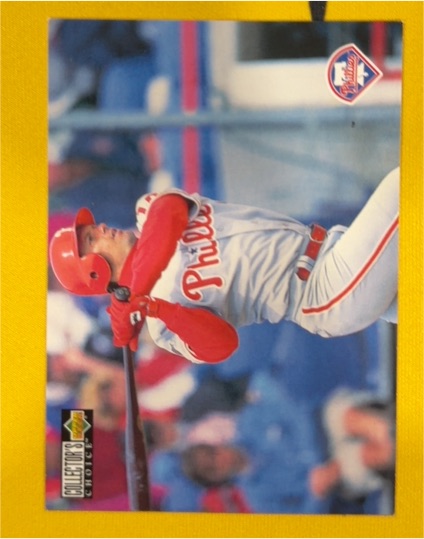 1996 Upper Deck Collector's Choice #398 Darren Daulton — front